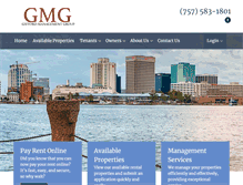 Tablet Screenshot of giffordmgmtgroup.com